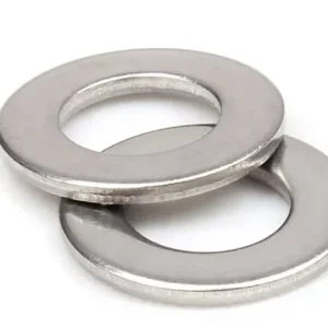 Custom Metal Flat Washer Large 304/316 Stainless Steel DIN125 Bolts 200HV Plain Gasket