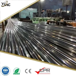 Custom Mirror Polished Stainless Steel Pipe AISI 304L 316L Welded Round Inox Tube