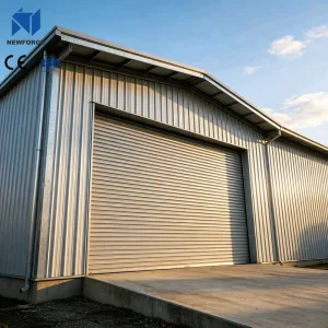 Custom Modern Q355B Prefabricated Clear Span Steel Structure Warehouse Workshop Earthquake Resistance 50-Year Service Life