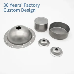 Custom Non Standard Small Hardware Stamping Parts Precision Deep Drawing Components Metal Drawn Shell Spring Clip Stainless