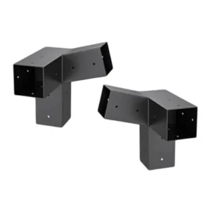 Custom OEM Stainless Steel Stamping Sheet Metal Brackets Wood Beam Pergola Connection Parts