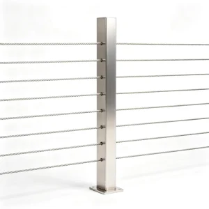 Custom Outdoor Stainless Steel Industrial Design Lightweight Anti-Corrosion Railing Handrail for Balcony and Staircase
