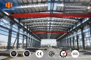 Custom Pre-Engineered Steel Building Manufacturer Prefabricated Industrial Structure Large Span