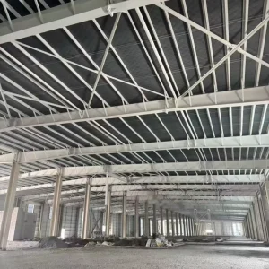 Custom Prefabricated Steel Structure Warehouse Industrial Metal Storage Building Fast Installation for Raw Material Stock