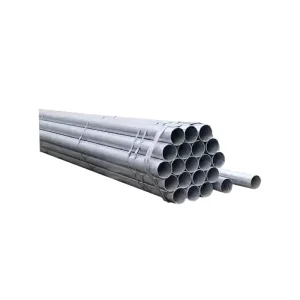 Custom Processed Hot Dip Galvanized Round Steel Tube Anti Corrosion Hollow Pipe for Mechanical Assembly EN10025-2 S355JR