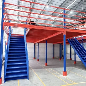 Custom Q235B Steel Heavy Duty Warehouse Mezzanine Racking System