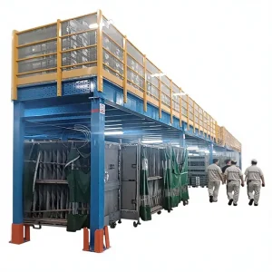 Custom Q235b Metal Mezzanine Floor Attic Loft Shelf Steel Platforms Warehouse Office Heavy Duty Mezzanine Floor Racking System