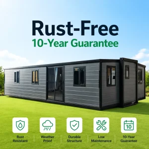 Custom Sandwich Panel Prefab Hospital Isolation Ward Container for Mobile Clinic Waterproof Prefab Container for Office Villa