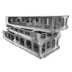 Custom Sheet Metal Q235/Q345 Low Carbon Steel Hot Dip Galvanized & Painted Heavy Structure Fabrication ISO9001 Certified