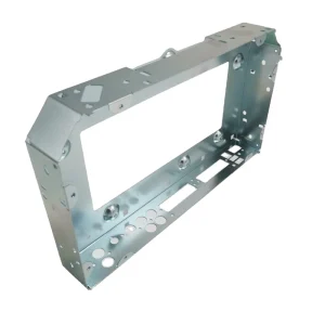 Custom Sheet Steel Frame Fabrication Aluminum Zinc Plated Metal Parts Stamping Manufacturing Factory