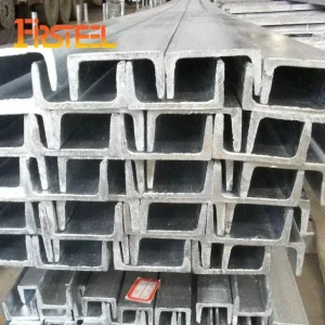 Custom Size ASTM A36 Hot Dip Galvanized Steel U Channel Beam for Solar Mounting Bracket and Support Manufacturer