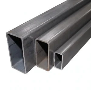 Custom Size Hot Dipped Galvanized Rectangular Pipe 40x80mm for Guardrail Beam ASTM Standard ISO 9001 Certified