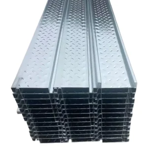 Custom Size Patterned Non Cast Steel Sheet Floor Panel Deck Plate Sound Insulation Building Decking ASTM Standard Cold Rolled