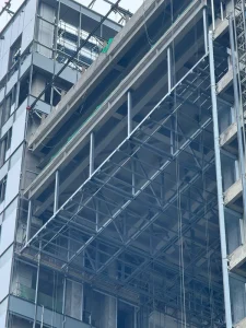 Custom Size Prefabricated Galvanized Steel Frame Components Standard Fit-up Gap For Industrial Construction Projects