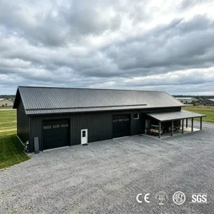 Custom Size Prefabricated Metal Building for Unique Storage Production Requirements Steel Structure Warehouse