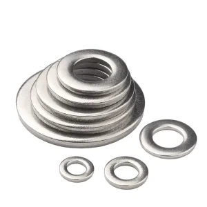 Custom Size Stainless Steel SS 304 316 31L A2 A4 Flat Washer DIN125 M8 M10 M12 Round Plain Washer 3 16″ 1 4″ 1 2″ Inch Size