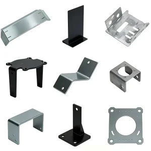 Custom Stainless Steel Aluminium Metal Brackets Bending Parts Laser Cutting Sheet Metal Fabrication ISO9001 Certified Outdoor