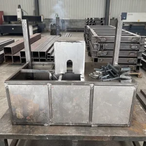 Custom Stainless Steel Frame Laser Cutting Welding Sheet Metal Fabrication Service for Industrial Use