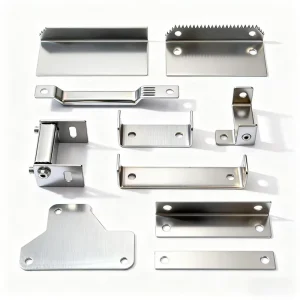Custom Stainless Steel Sheet Metal Brackets & Hinges for Furniture and Mechanical Assembly