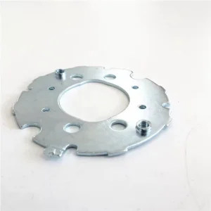 Custom Stamping Steel Zinc Plated Round Fixed Base Plate