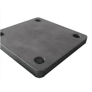 Custom Steel Base Plate with Holes