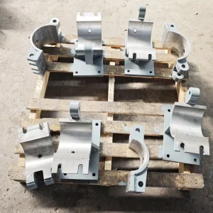 Custom Steel Connecting Seat Parts CNC Machining Drilling Assembly Welding Services Sanhui