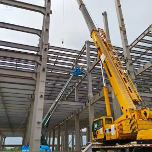 Custom Steel Frame Structure for Heavy Industrial Manufacturing Workshop