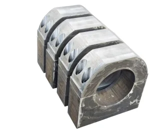 Custom Steel Iron Casting Bearing Seat Parts CNC Welding Milling Machining Services