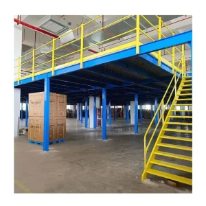 Custom Steel Multi Level Platform Rack Corrosion Protection Metal Mezzanine Floor Racking Systems for Warehouse Storage Loft