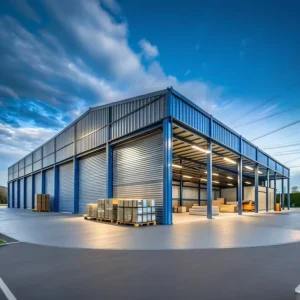 Custom Steel Structure Factory Workshop Building for Industrial Production Warehouse
