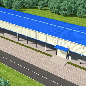 Custom Steel Structure Prefabricated Heavy Duty Workshop with Metal Structure Steel Frame Factory Building