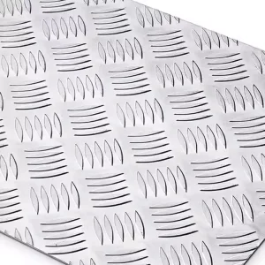 Custom Tread Orange Peel Chequered Aluminum Checker Plate Embossed Aluminum Sheet