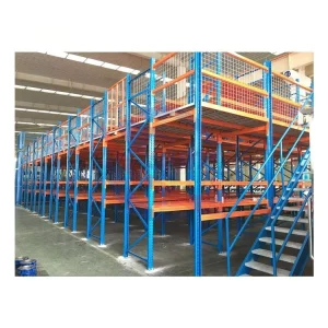 Custom Warehouse Mezzanine Platform Heavy Duty Metal Shelving Unit Industrial Storage Rack Steel Floor