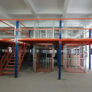 Custom Warehouse Storage Rack Industrial Steel Mezzanine Platform System