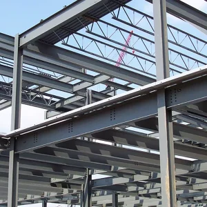 Custom Welded Q460 S460 H Beam Box Column High Tensile Structural Steel Section for Large Span Workshop Steel Frame