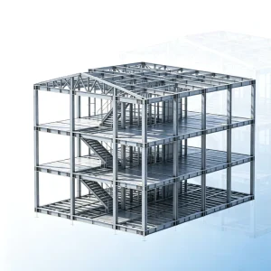Custom Welded Steel Structure Components for Workshop, Storage Closet, Garage, and Shed