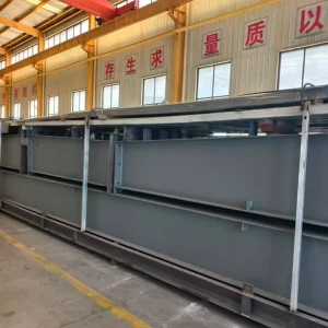 Custom Welded Structural Steel H Section Beam and Column for Industrial Workshop Project