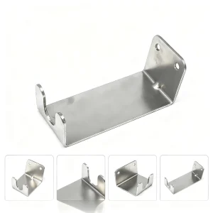 Custom Z-Shaped & U-Shaped Metal Stamping Brackets Stainless Steel Mounting Holders with Holes OEM ODM Factory