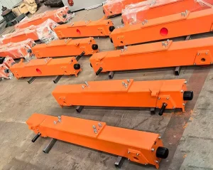 Customizable 1-10ton Electric Overhead Crane End Beam ISO CE Certification Steel Structure Beam Gear-Driven Wheels