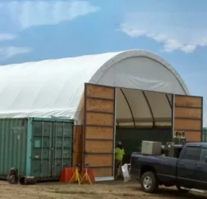 Customizable 12 X 12ft Container Canopy Metal Steel Sheds & Storage Building Roof Cover Waterproof Classic Shade Canopy