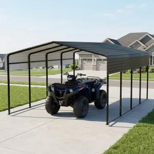 Customizable 20×20 Steel Building Metal Carport Manufacturer Supplier