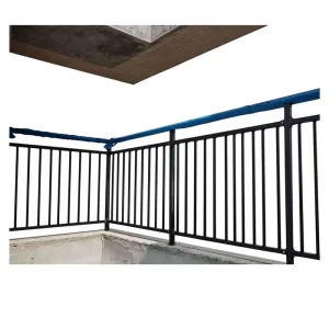 Customizable Chinese Design Wrought Iron Railings for Villa Mall Balcony Stair Home Commercial Use with 5 Year Warranty
