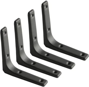 Customizable Cold Rolled Steel Metal Desk Shelve Bracket Wall Decor Curved Bracket for Furniture Hardware ODM OEM Wall Shelf