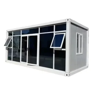 Customizable Flat Pack Container House Bolt Connected Mobile Office for Construction Management Hub