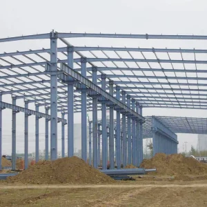 Customizable Galvanized Steel Building for Outdoor Construction Industrial Structural Workshop Purposes