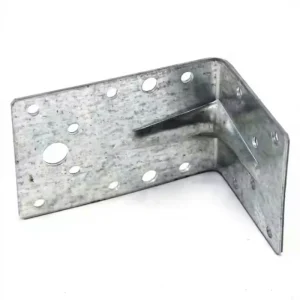 Customizable Galvanized Steel L Corner Brackets Factory Supplied Metal Building Materials for Wood & Timber Connector
