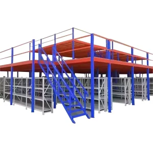 Customizable Industrial Multi Level Mezzanine Floor Platforms Steel Design with Corrosion Protection for Warehouse Attic Lofts