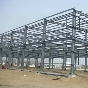 Customizable Large Logistics Steel Warehouse with Corrosion-Resistant Galvanized Components Modular Assembly