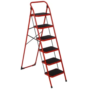 Customizable Lightweight Folding Ladder EN131 Approved Non Slip Wide Steps for Home Indoor Outdoor Ladder