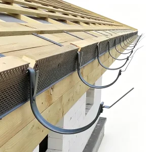 Customizable Steel Aluminum Gutter Hangers Adjustable Roof Drainage Supports Metal Building Materials